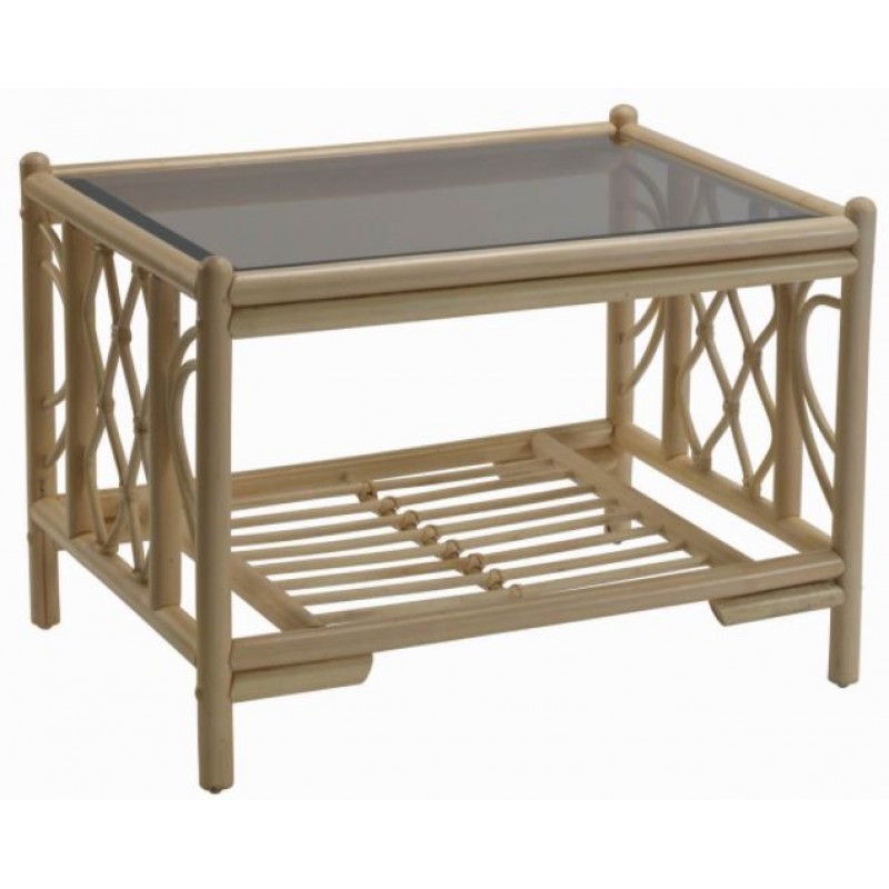 DE Kroy Coffee Table + Bronze Glass